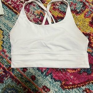 Lululemon Athletica White Sports Bra